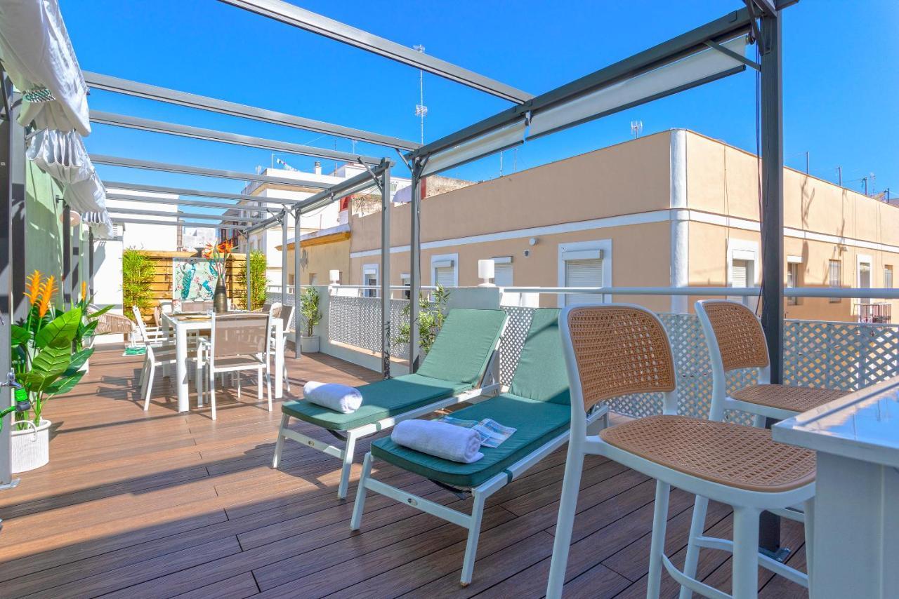 Genteel Home Mercado Central Terrace Καντίζ Εξωτερικό φωτογραφία